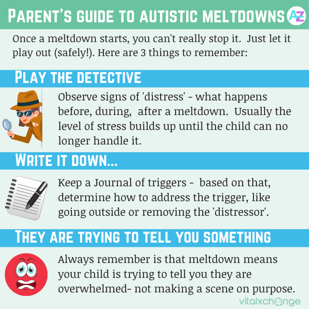 What To Do When Your Child Is Having An Autistic Meltdown