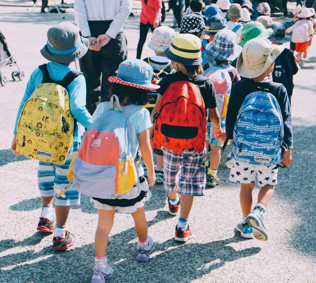Help your child wear their backpack correctly
