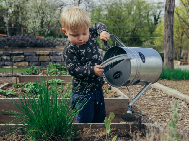 Ten Benefits of Kids Gardening